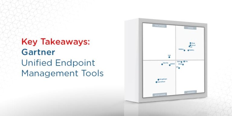 Gartner Releases First Magic Quadrant for Unified Endpoint Management