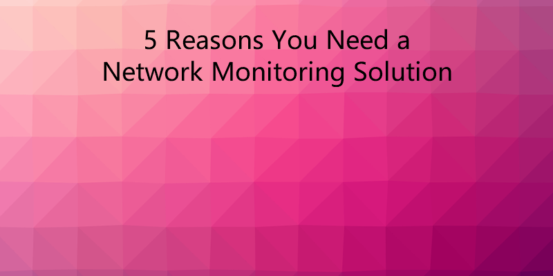 need network monitoring