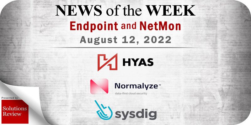 Endpoint Security and Network Monitoring News for the Week of August 12