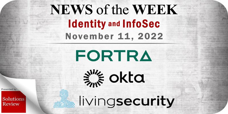 Identity Management and Information Security News for the Week of November 10