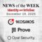 Identity Management and Information Security News for the Week of December 19th