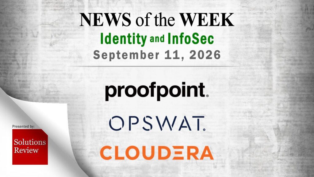 Identity Management and Information Security News for the Week of September 11th