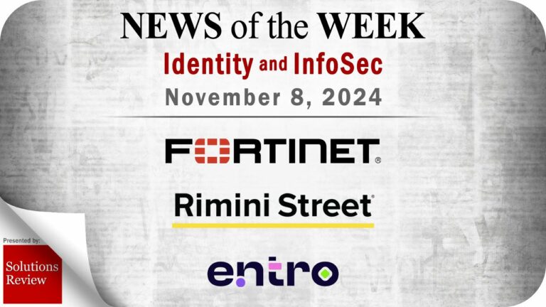 Identity Management and Information Security News for the Week of November 8th