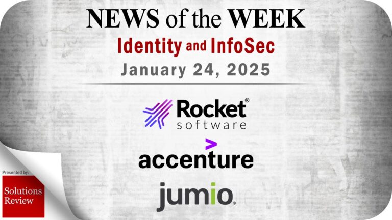 Identity Management and Information Security News for the Week of January 24th