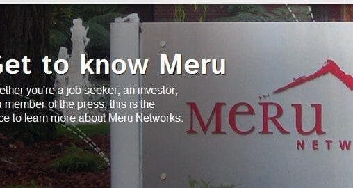 Meru Q2 2012 Revenue