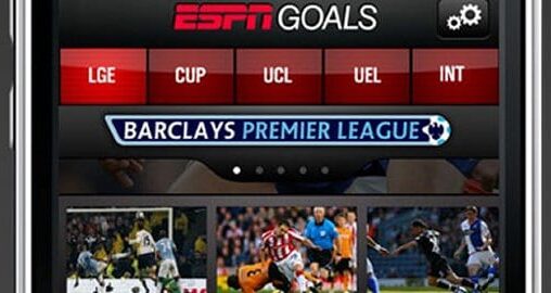 ESPN Goals App