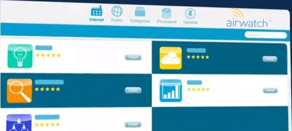 Airwatch MAM BYOD