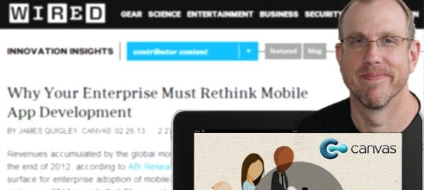 Canvas Mobile App Development Best Practices Wired Magazine