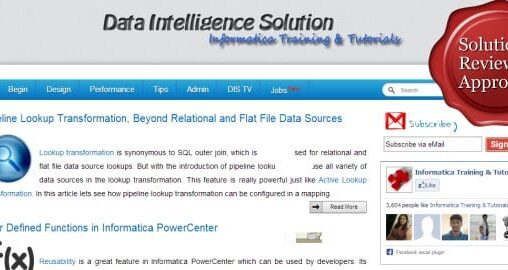 Informatica Training and Tutorials