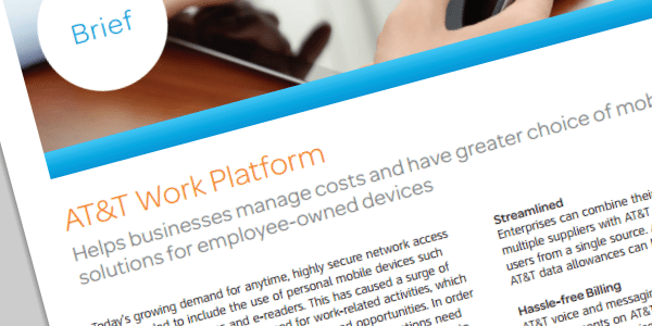 MobileIron Launches AT&T Work Platform