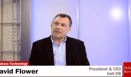 Solutions Review Sits Down with VoltDB CEO David Flower