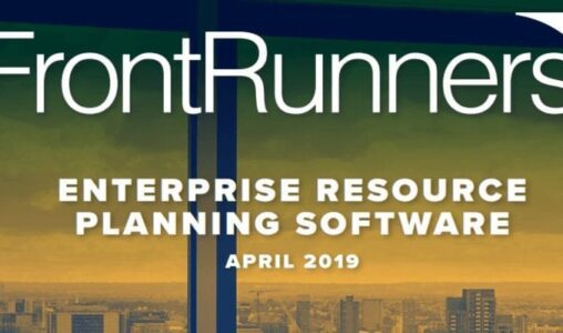 Software Advice Names FrontRunners for Enterprise Resource Planning, April 2019