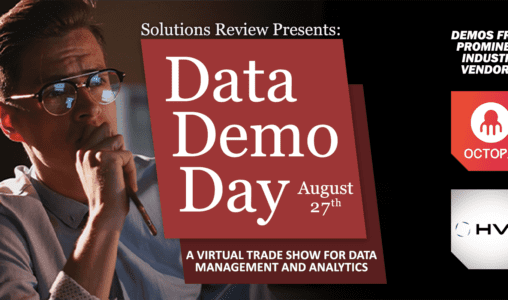 What to Expect at Solutions Review's Data Demo Day Q3 2020 August 27