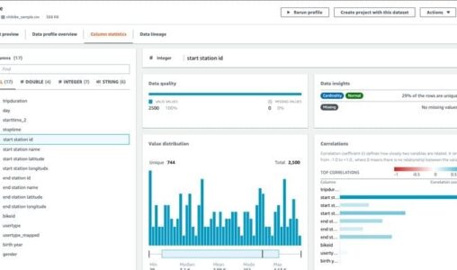 AWS Glue DataBrew Visual Data Preparation is Now Generally Available