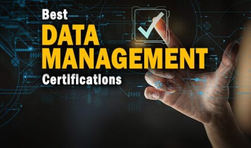 The Best Data Management Certifications Online