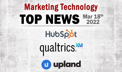 MarTech News From March 18th