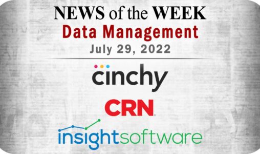 Top Data Management News for the Week Ending July 29, 2022