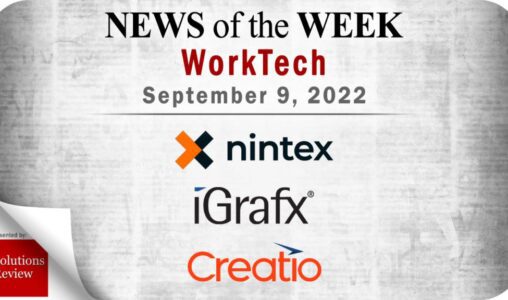 WorkTech News from September 9th