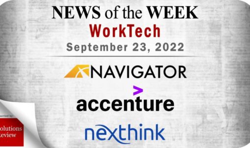 Top WorkTech News for the Week of September 23, 2022