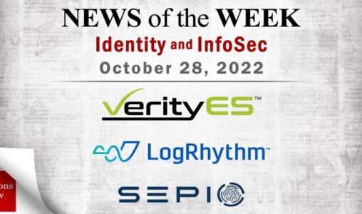 Identity Management and Information Security News for the Week of October 28