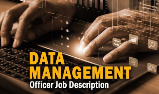 Data Management Officer Job Description