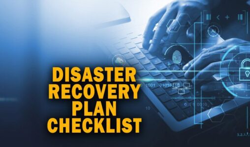 Disaster Recovery Plan Checklist