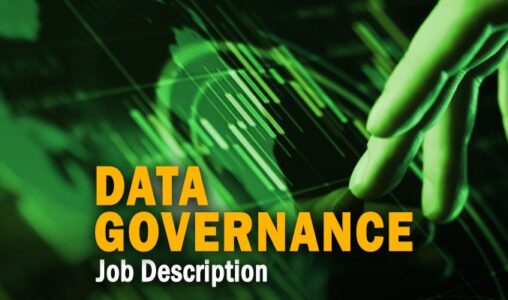 Data Governance Job Description