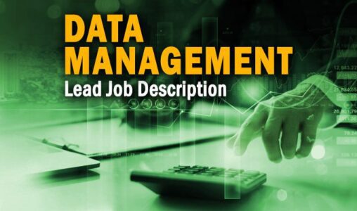 Data Management Lead Job Description