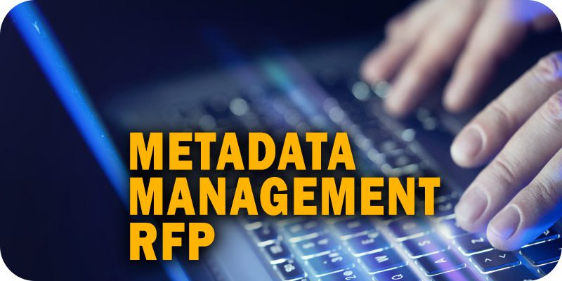 Metadata Management RFP