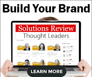 Solutions Review Thought Leaders Ad