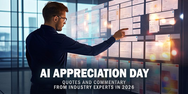 AI Appreciation Day Quotes and Commentary from Industry Experts in 2026