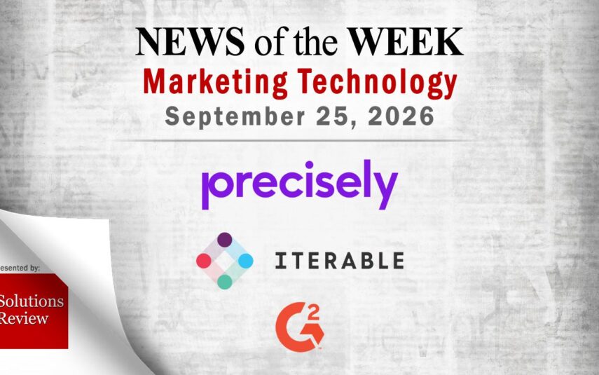 Top MarTech News From the Week of September 25th, 2026